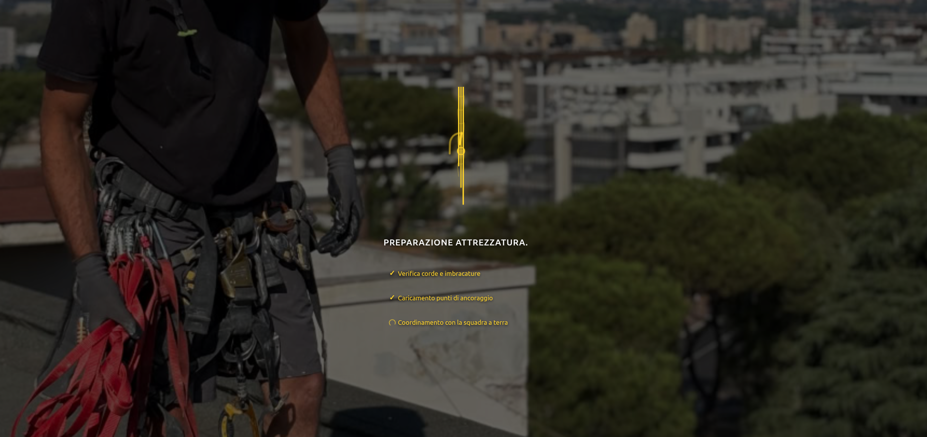 Sito web Edilizia Su Fune Roma realizzato da Davide Capanna